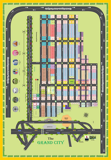 The Grand City Project Map